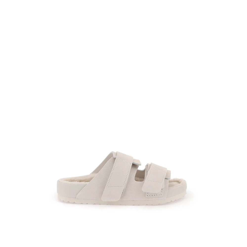 Birkenstock Uji Slides White, Dam