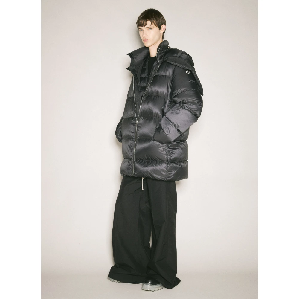 Moncler Gewatteerde Cyclopic Hoodiejas Black Heren