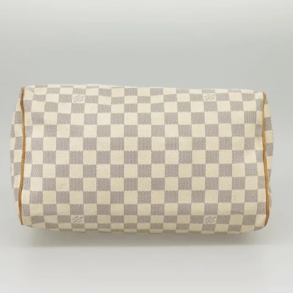 Louis Vuitton Vintage Pre-owned Canvas louis-vuitton-bags White Dames