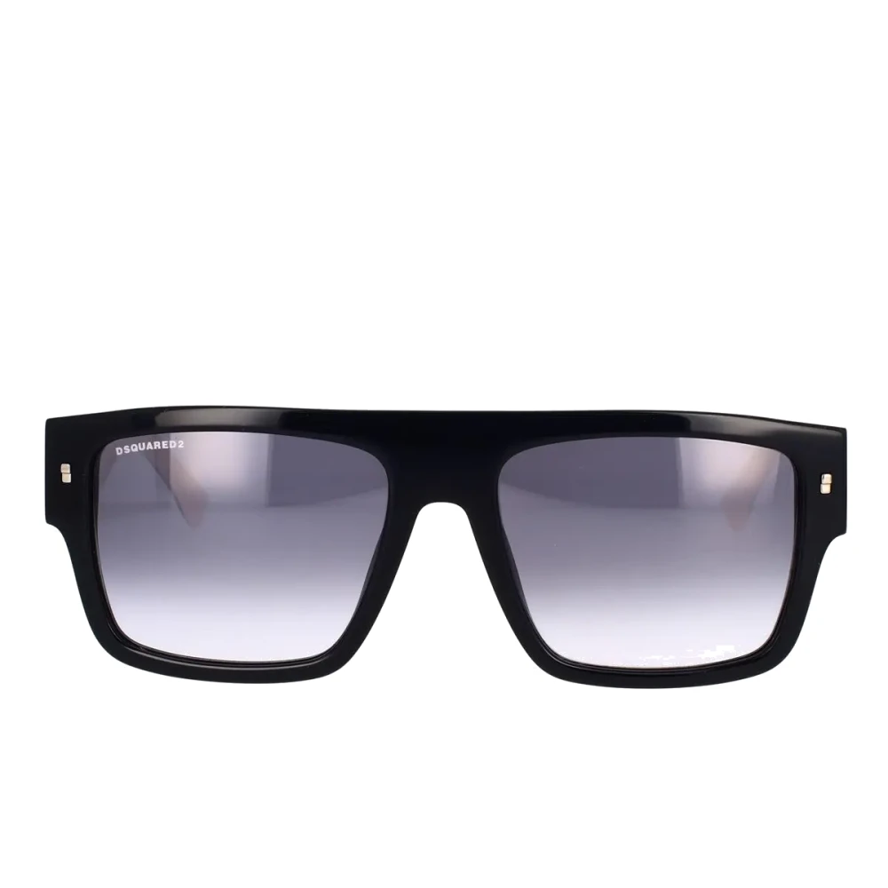Dsquared2 Unisex Svart Icon 0003/S 80S Solglasögon