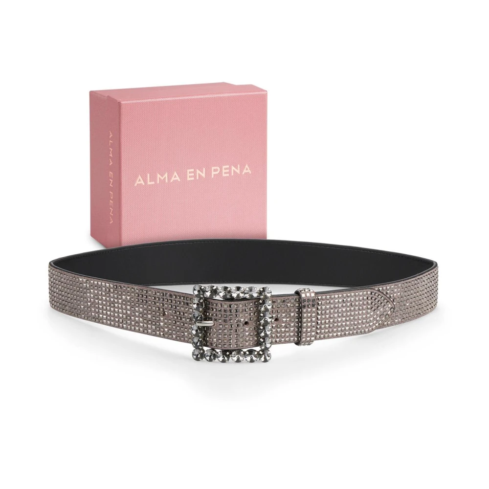 Alma en Pena Riem bedekt met strass Gray Dames