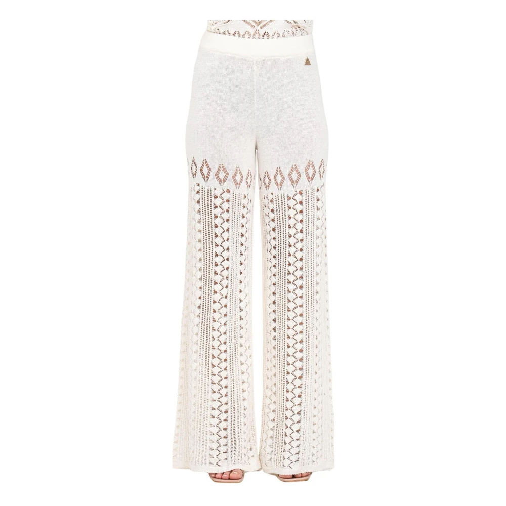 Trousers > Wide Trousers - - Akep - Modalova