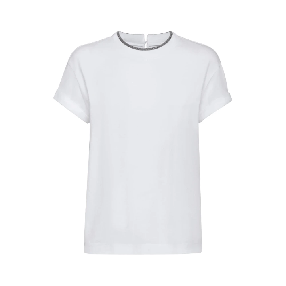 Tops > T-Shirts - - Brunello Cucinelli - Modalova