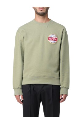 sweatshirt-avec-patch-logo-vert