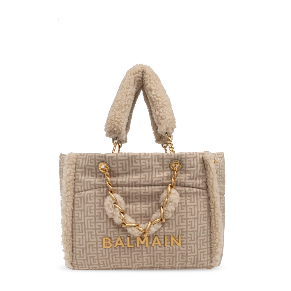 Balmain shopper type tas Beige Dames