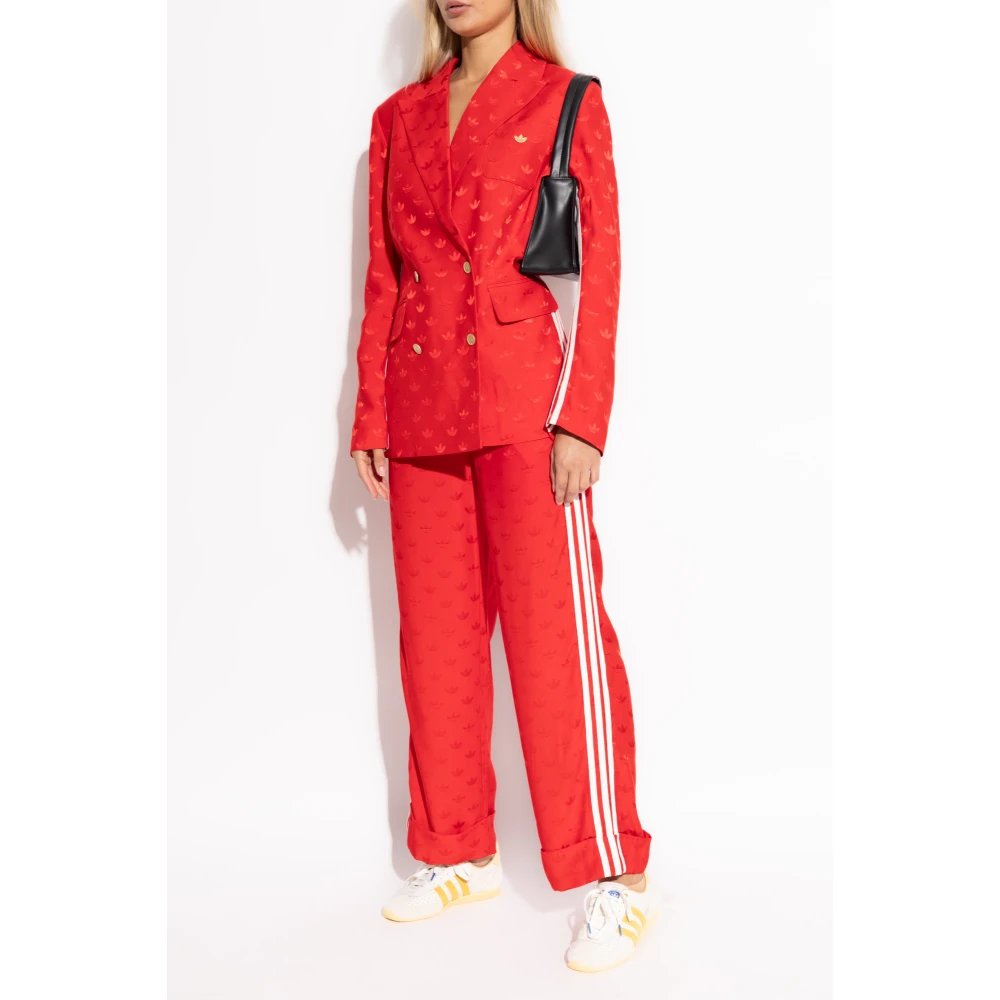 adidas Originals Monogram Broek Red Dames