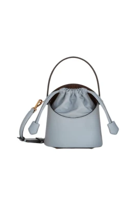 Small Saturno Läder Bucket Bag