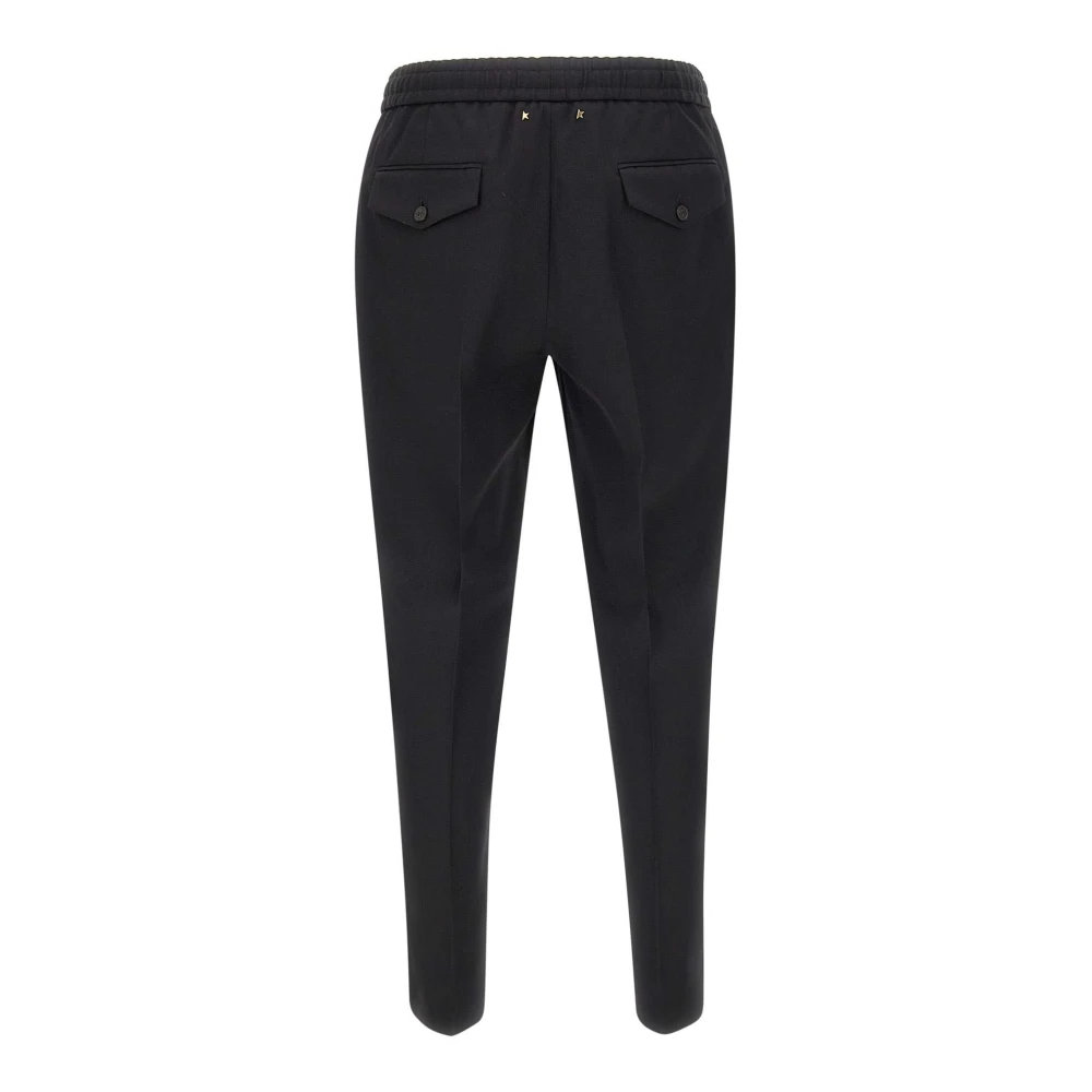 Golden Goose Zwarte Broek Black Heren