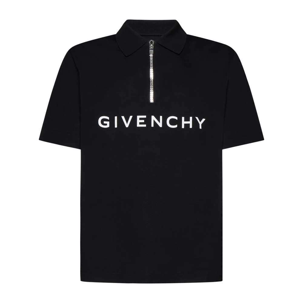 Givenchy Zwarte T-shirts en Polos Black Heren
