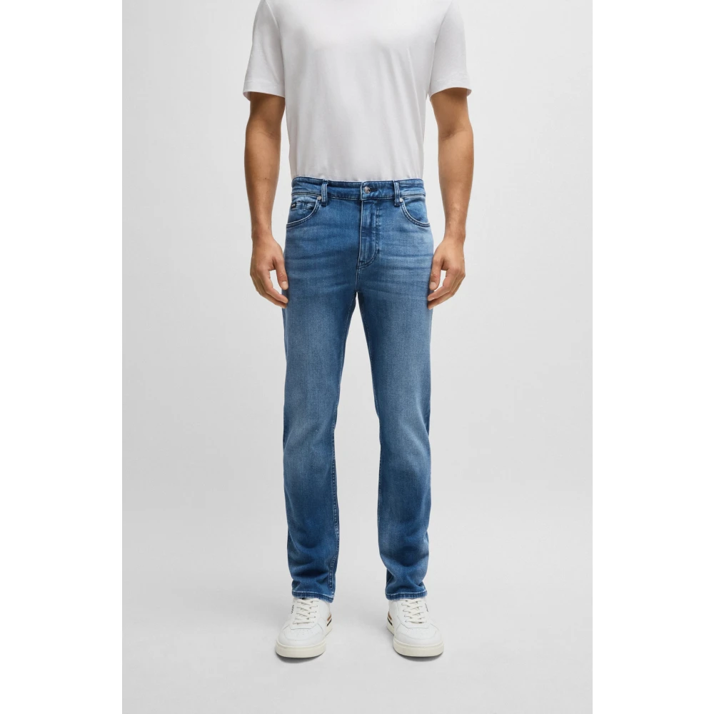Hugo Boss Slim-fit Jeans voor Heren Blue Heren