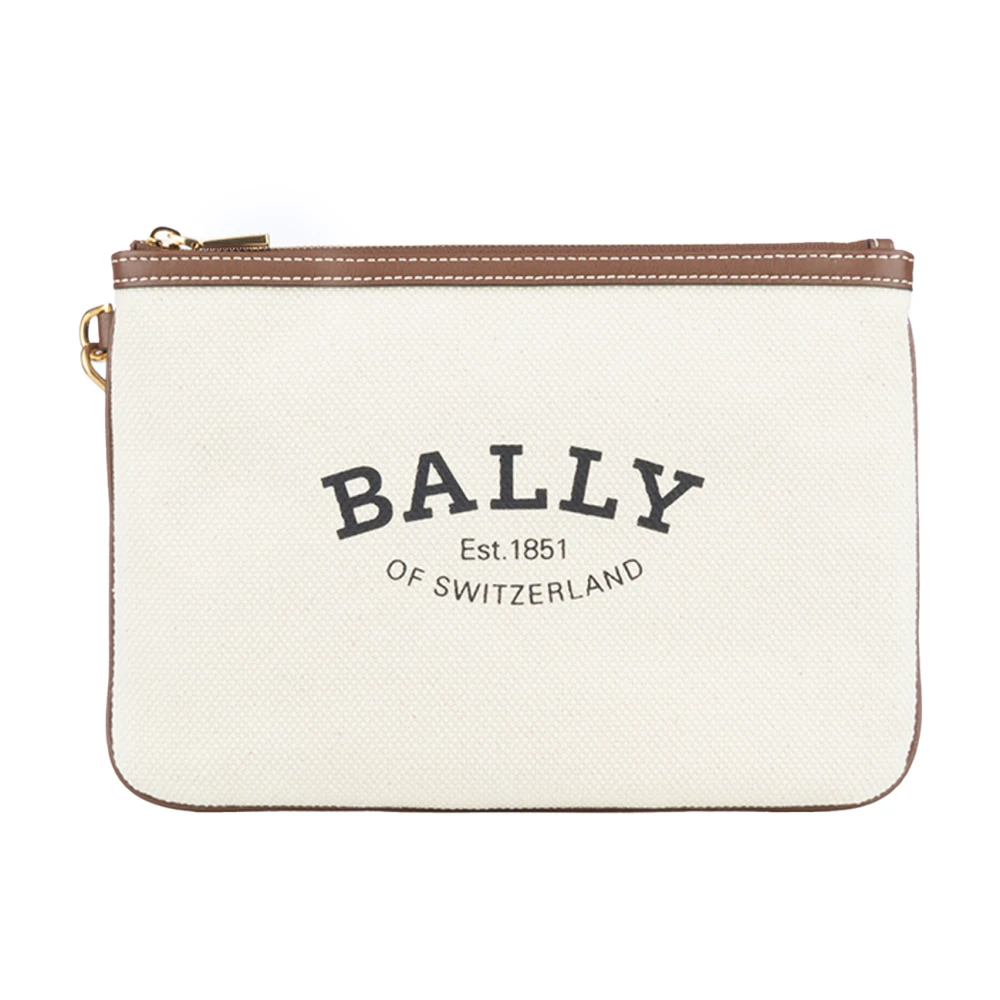 Bally Elegant Kuvertväska White, Dam