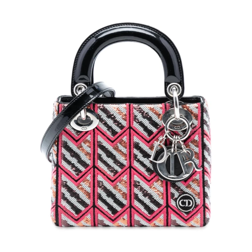 Dior Vintage Women's Pre-Owned Embellished Top Handle Bag