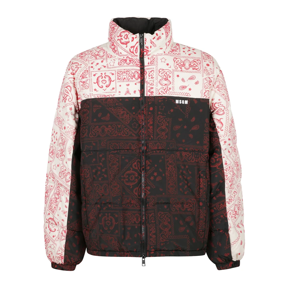 Msgm Donsjack voor mannen en vrouwen Multicolor Heren