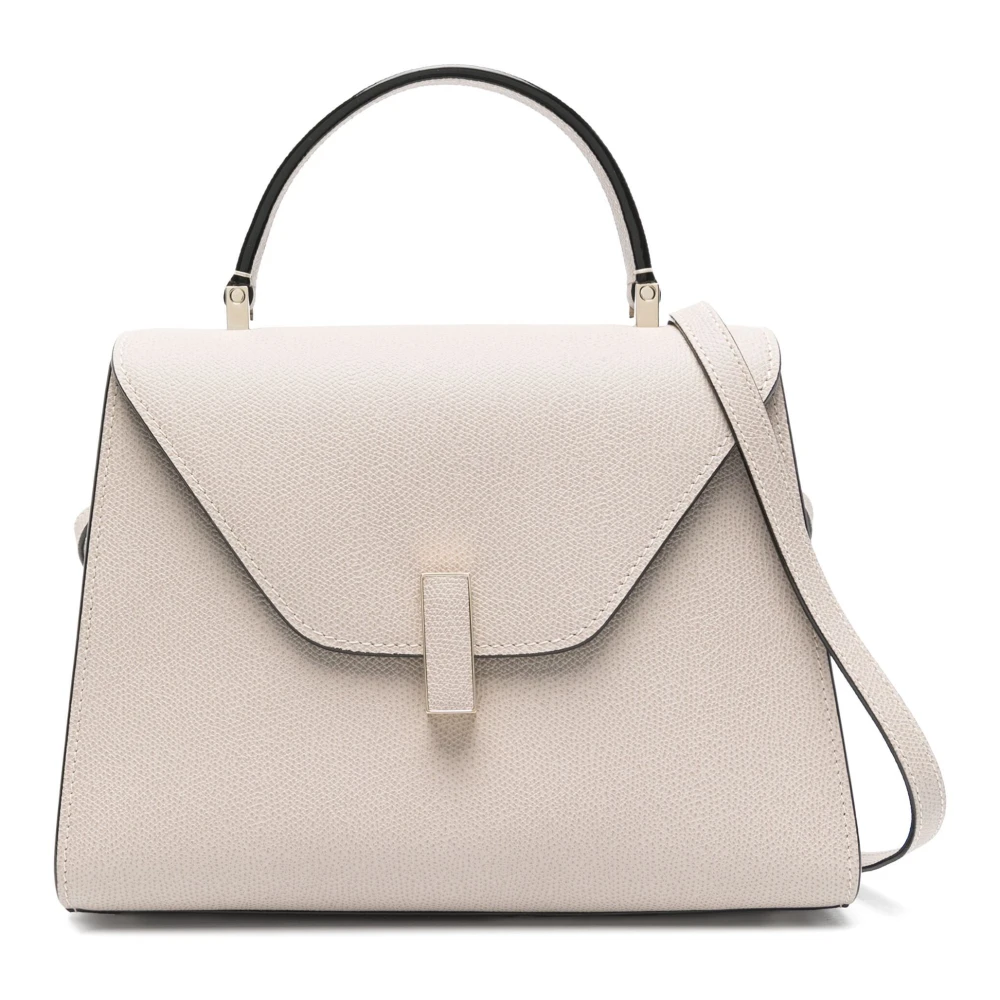 Valextra Media Stijlvolle Tas Organizer Beige Dames