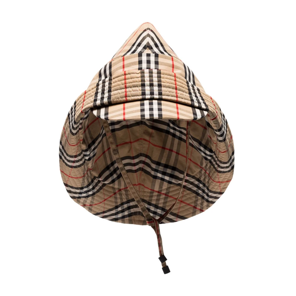Burberry Geruite regenhoed 100% katoen Italië Multicolor Unisex