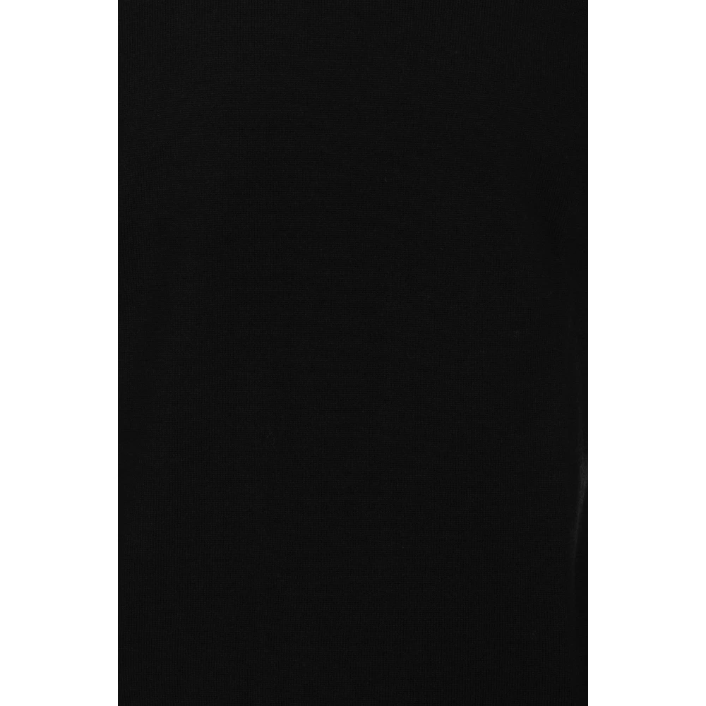 Gran Sasso Zwarte Sweater Paricollo Black Heren