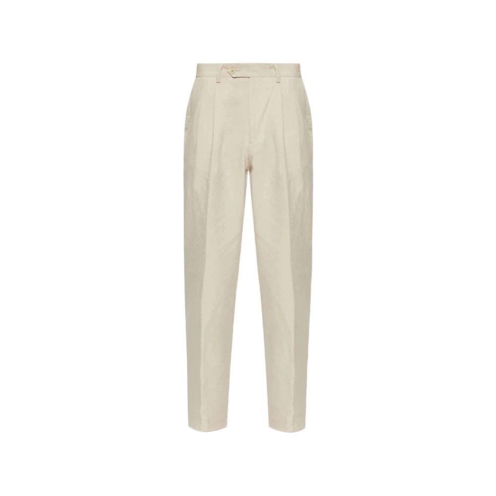 Eleventy Uomo Beige - Pantaloni Slim-Fit - Trousers - L