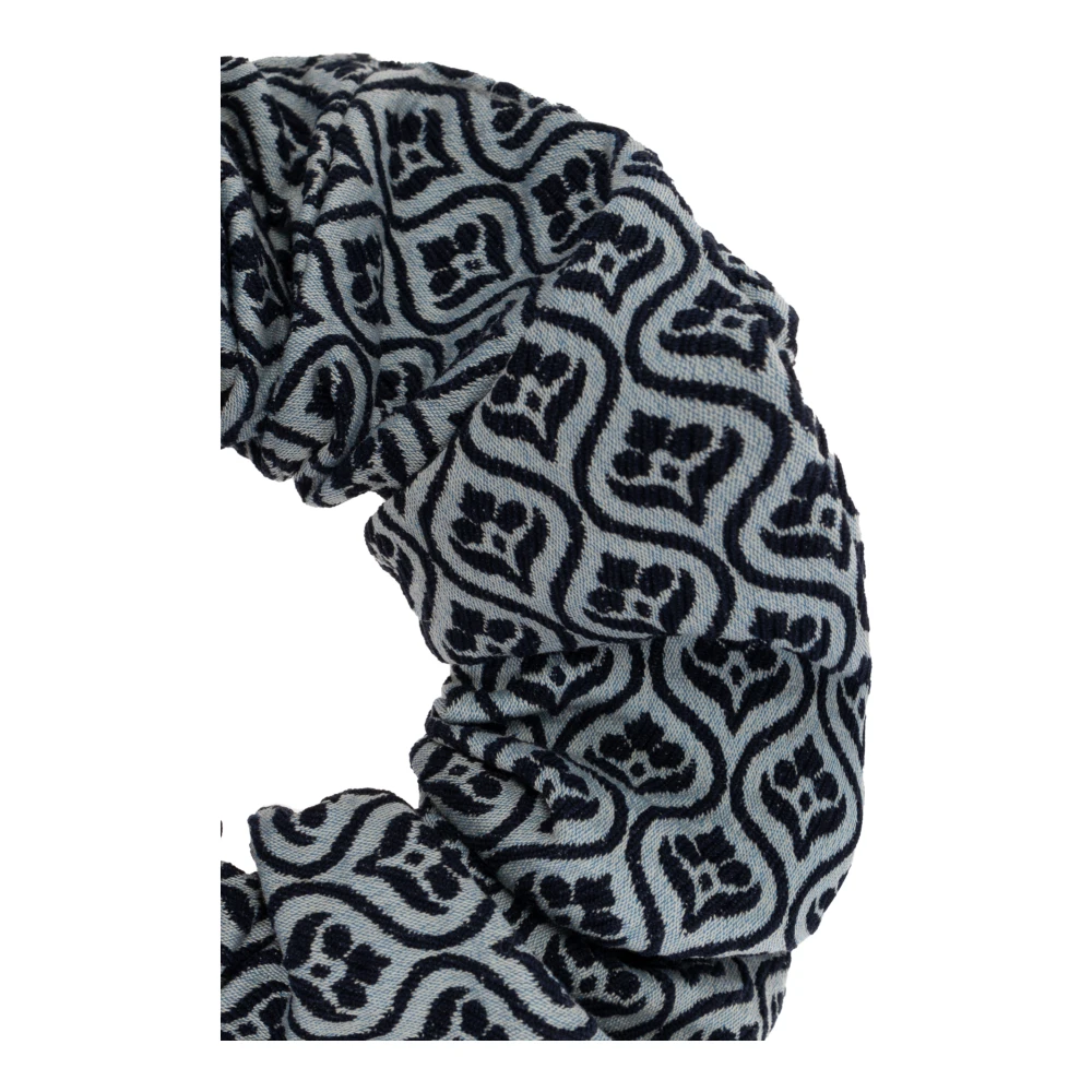 ETRO Gebloemde haarelastiek Blue Dames