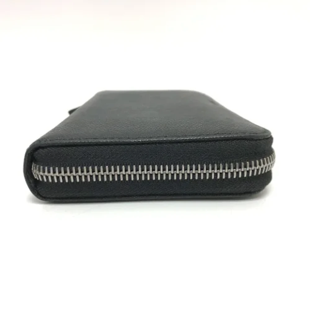 Prada Vintage Pre-owned Leather wallets Black Dames