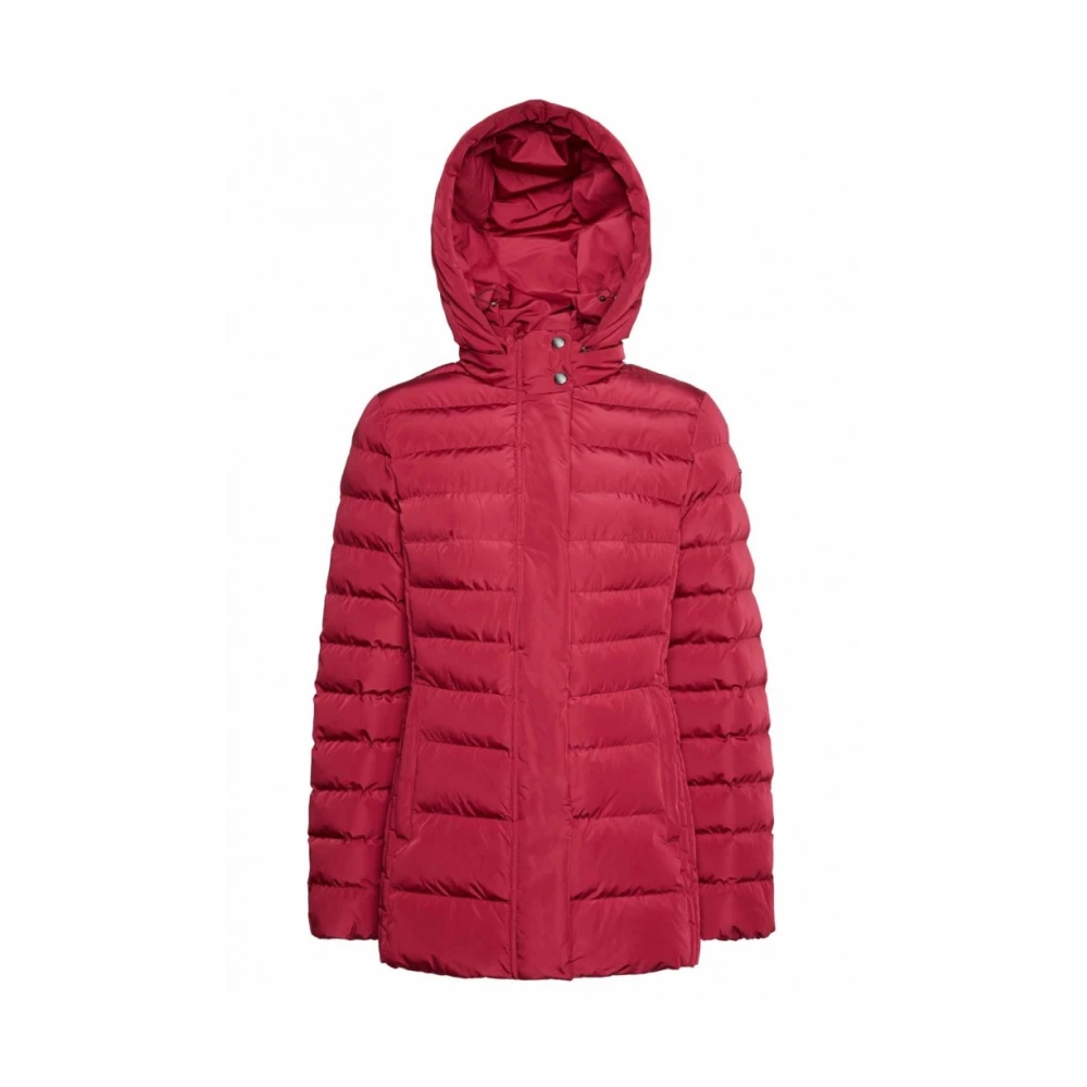 Geox Stijlvolle Down Jackets voor Vrouwen Red Dames