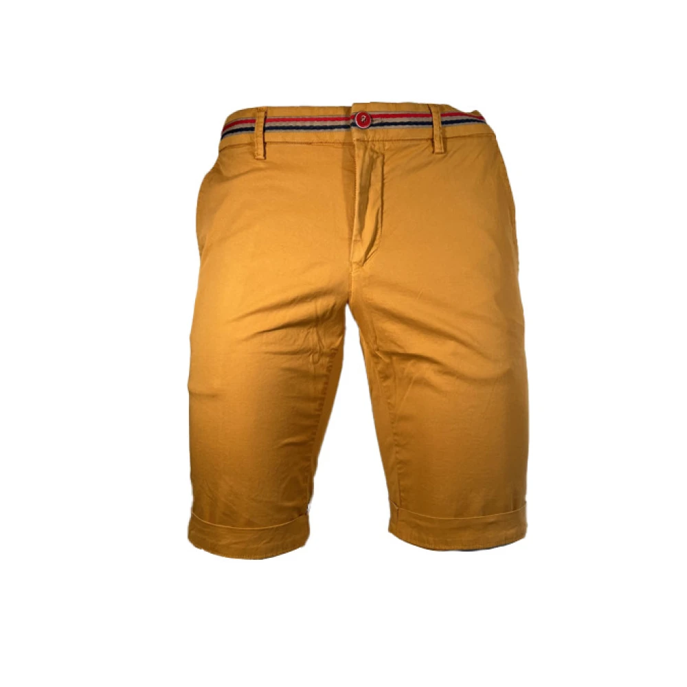 Mason's Bermuda Shorts Yellow Heren