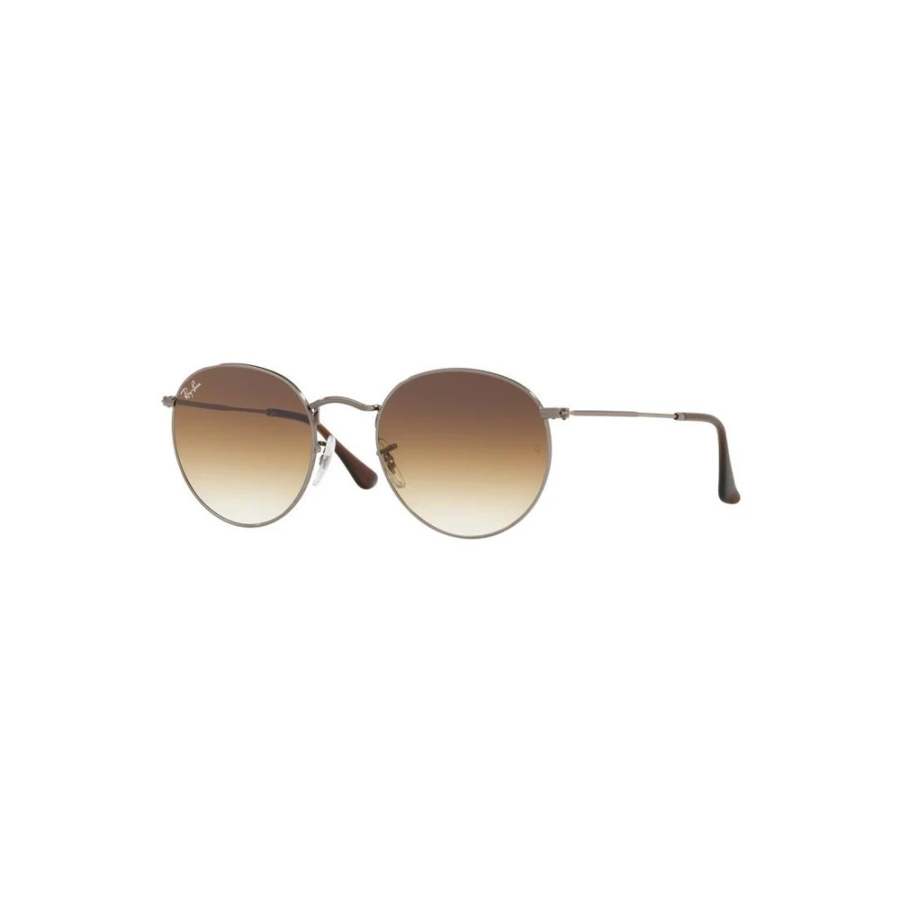 Ray-Ban Men's Gray Classic Round Metal Sunglasses