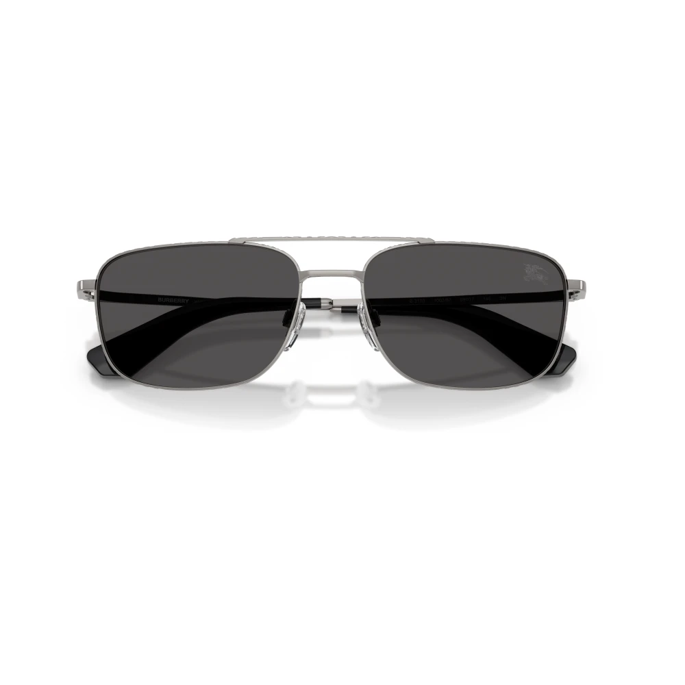 Burberry Unisex Gray Sunglasses, 59 Mm, Occhiali Da Sole