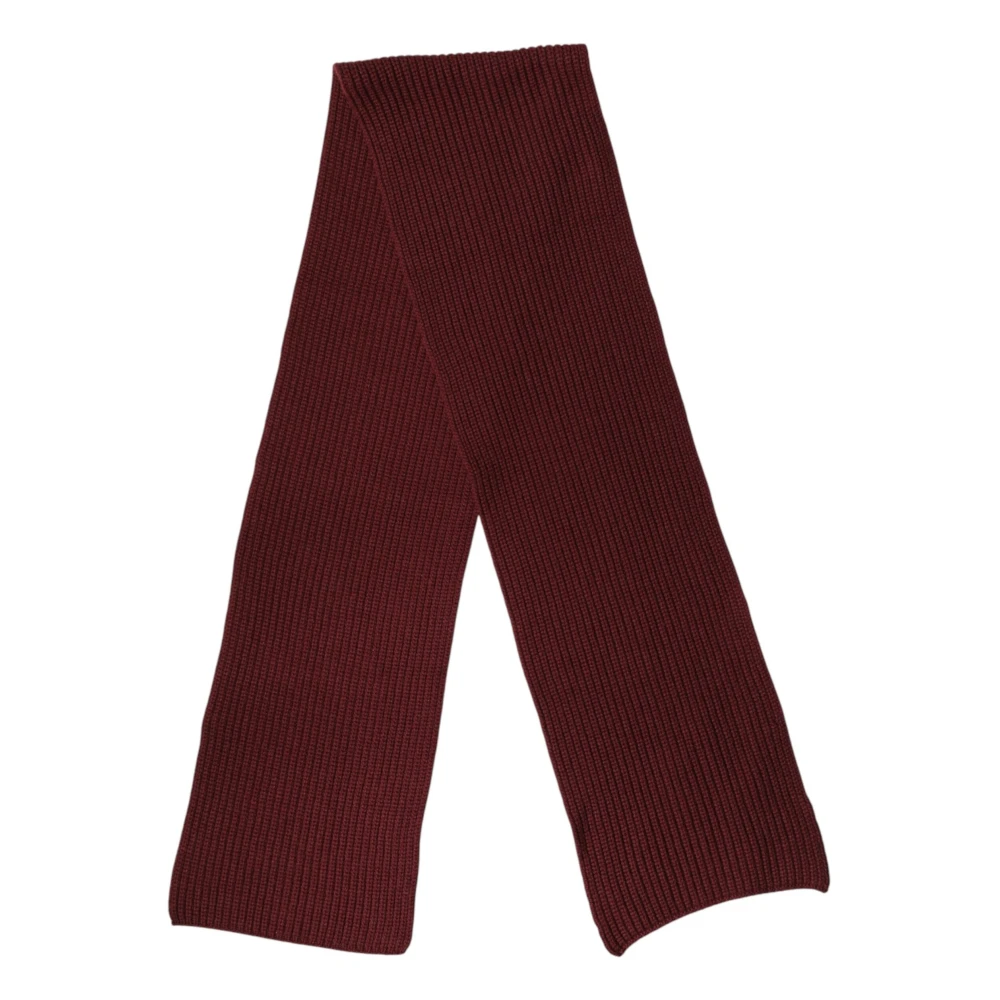 Dolce & Gabbana Vrouw Bruin Accessoires Dames, One Size, Cashmere Gebreide Nekwarmer Sjaal