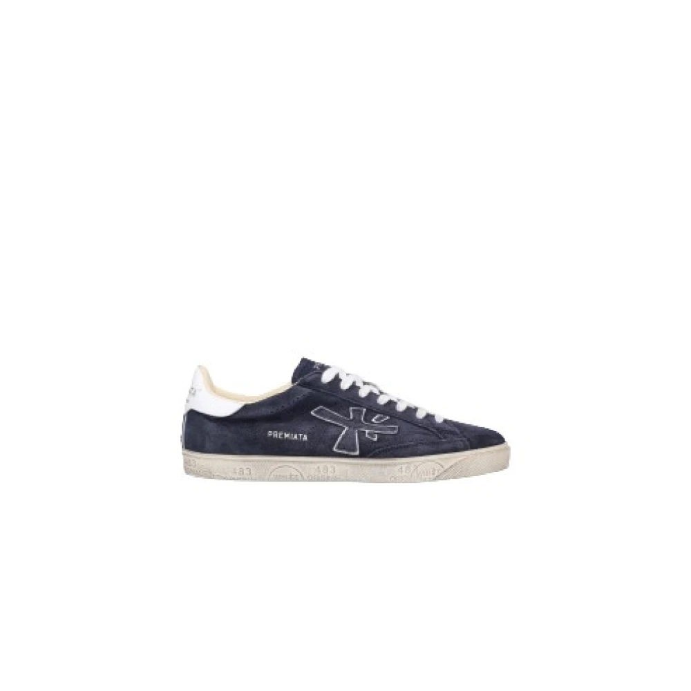 Premiata Steven 6643 Heren Schoenen Blauw