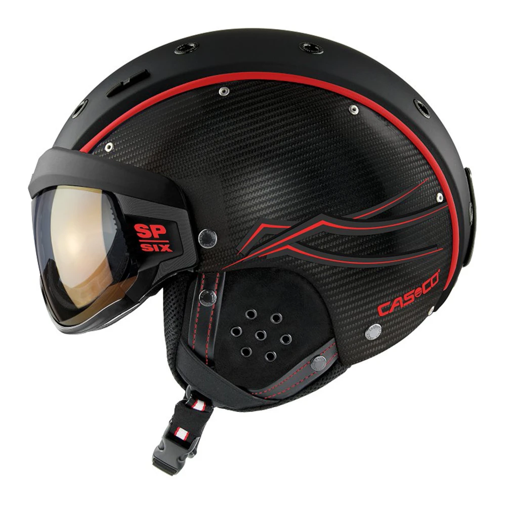 Casco Carbon Race Limited Edition Helm Red Unisex