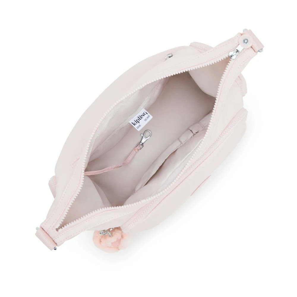 Kipling Lichtgewicht Schoudertas met Meerdere Zakken Pink Dames