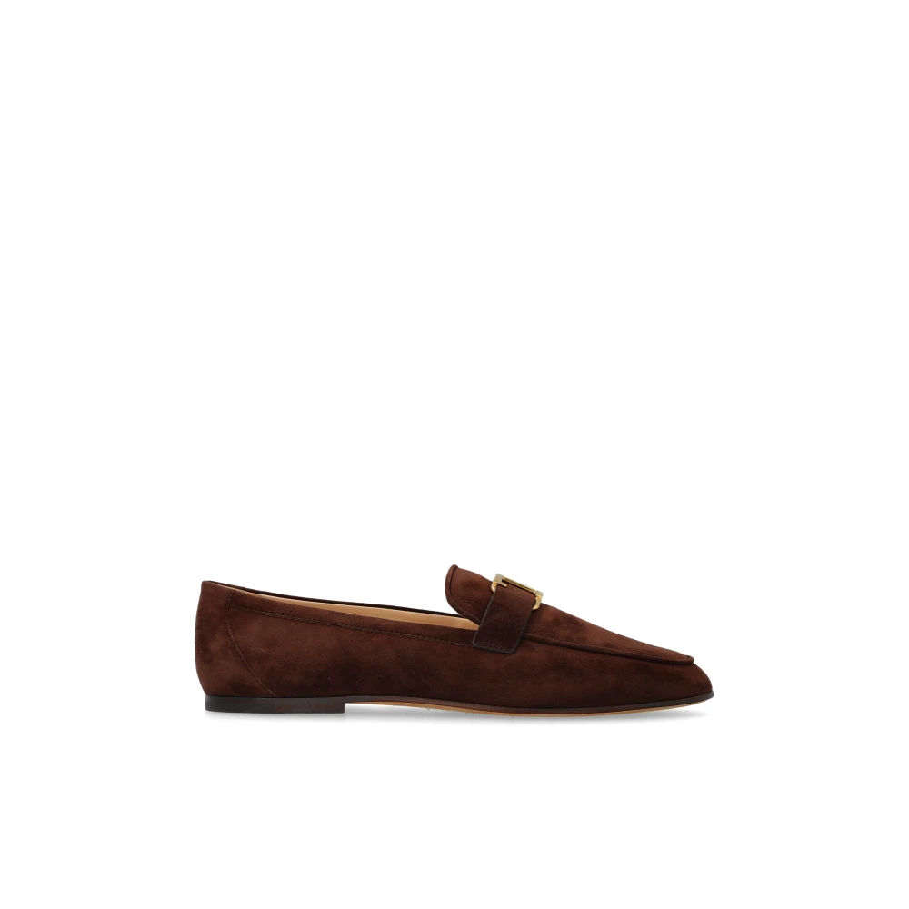 Tod's Skor typ loafers Brown, Dam