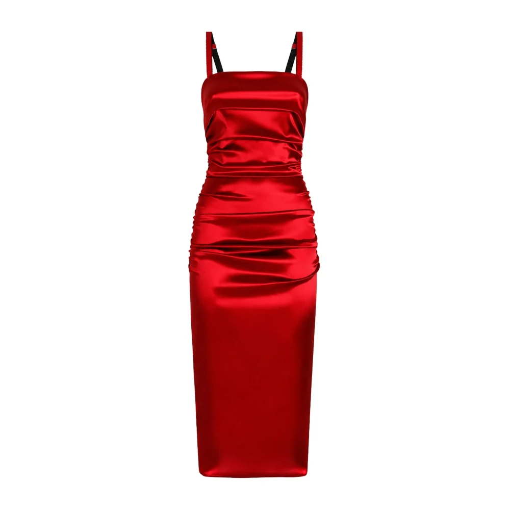 Dolce & Gabbana Donna Rosso Abiti, M, New,