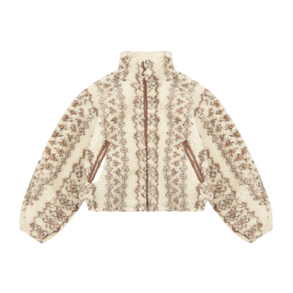 Isabel Marant Étoile Stijlvolle Mackensy jas voor vrouwen Beige Dames