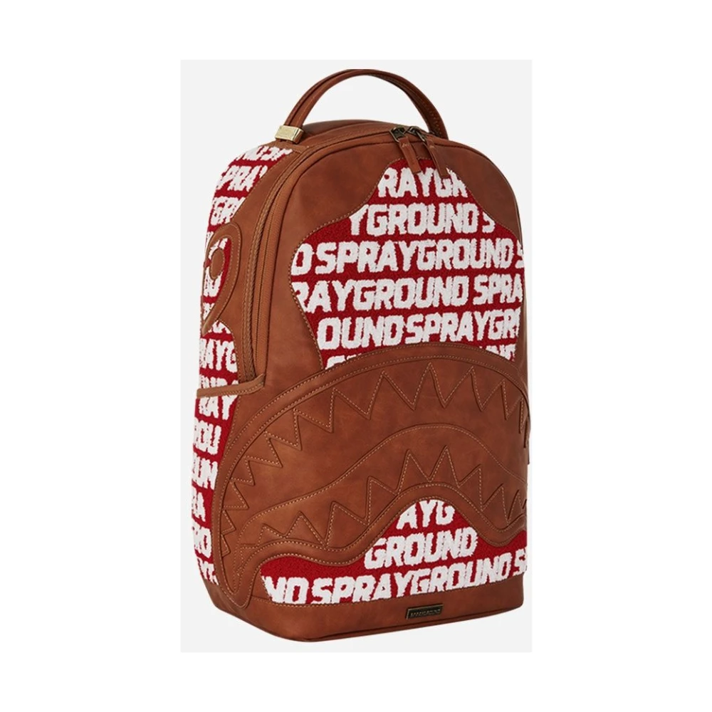 Sprayground Multifunctionele Ritszakken Brown Heren