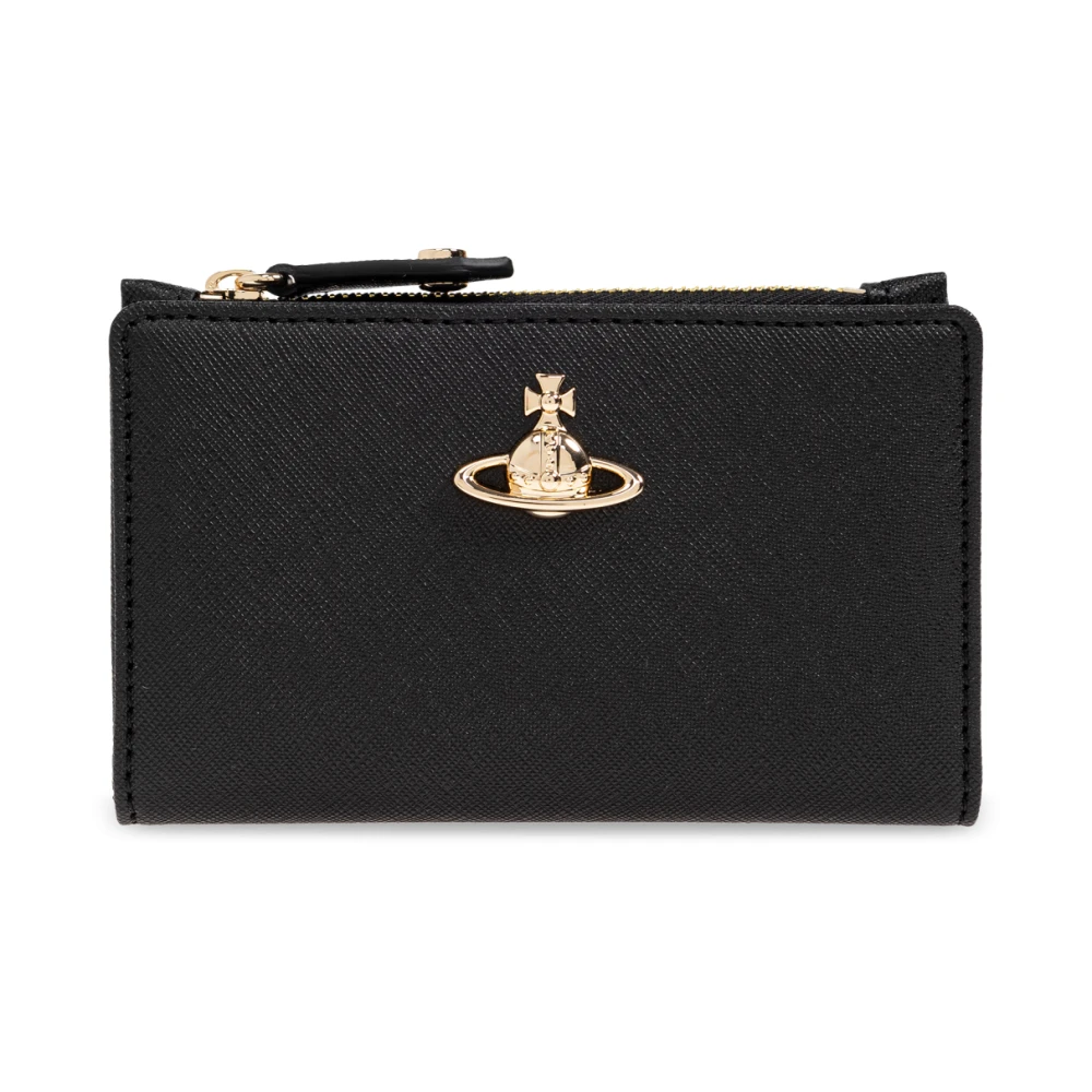 Vivienne Westwood Portemonnee met logo Black Dames