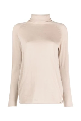 Elegant Beige Långärmad Skjorta