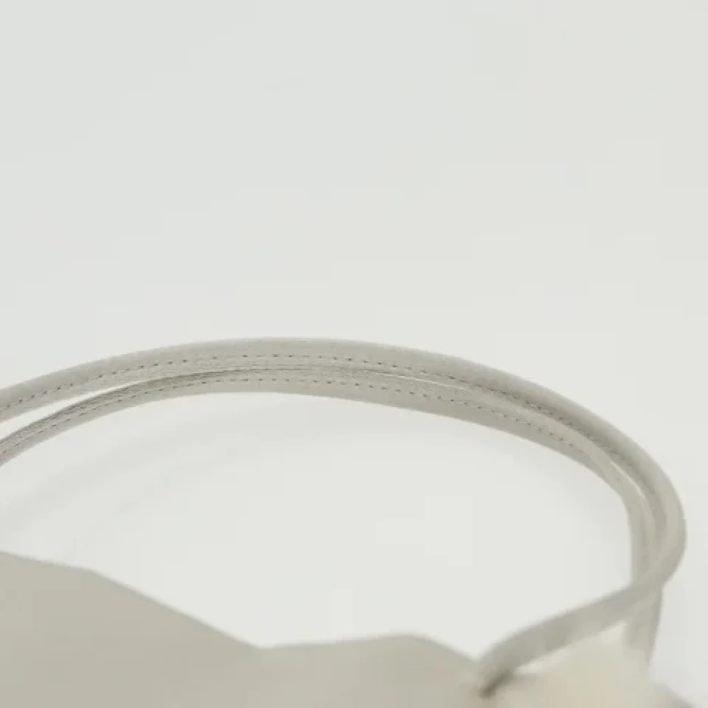 Prada Vintage Pre-owned Satin handbags White Dames