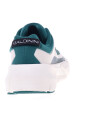 white-and-green-imitation-leather-trainer