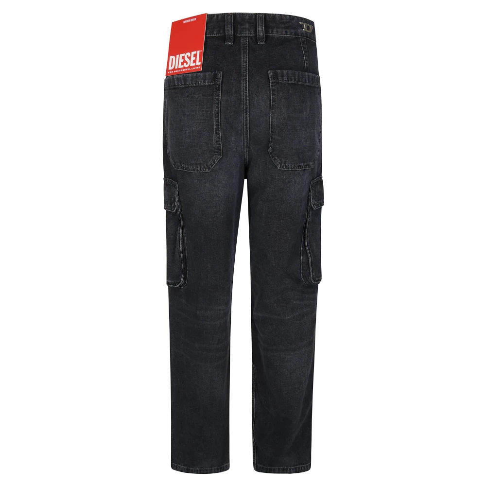 Diesel Cargo Utility Jeans Blue Heren