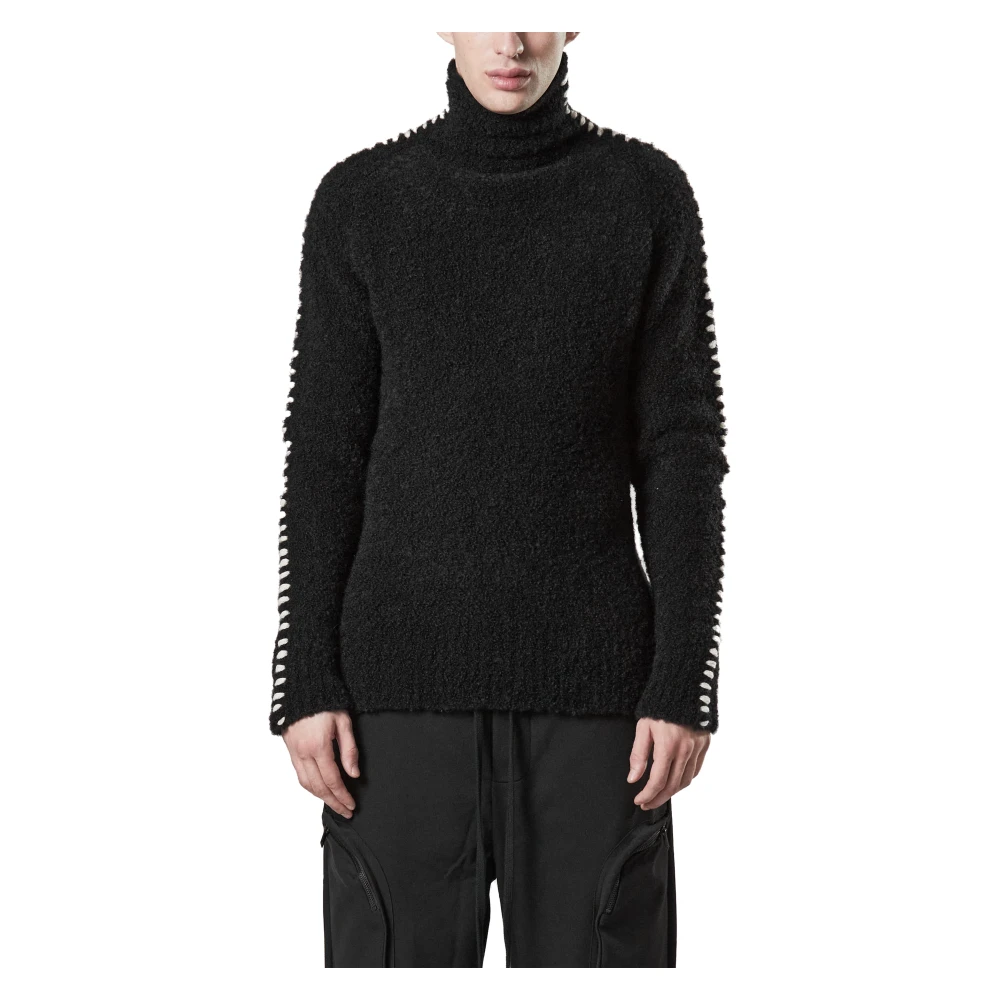 Thom Krom Alpaca High Neck Sweater Black Heren