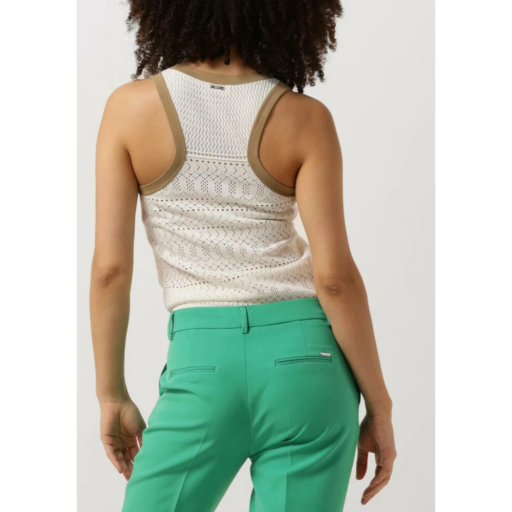 Liu Jo Chic Crepe Fancy Lady Top White Dames
