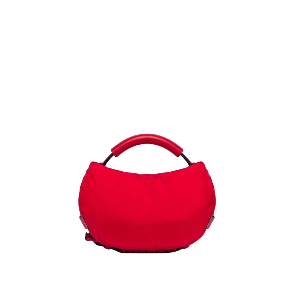 Moschino Vrouw Rood Handle Me Small Hobo Bag