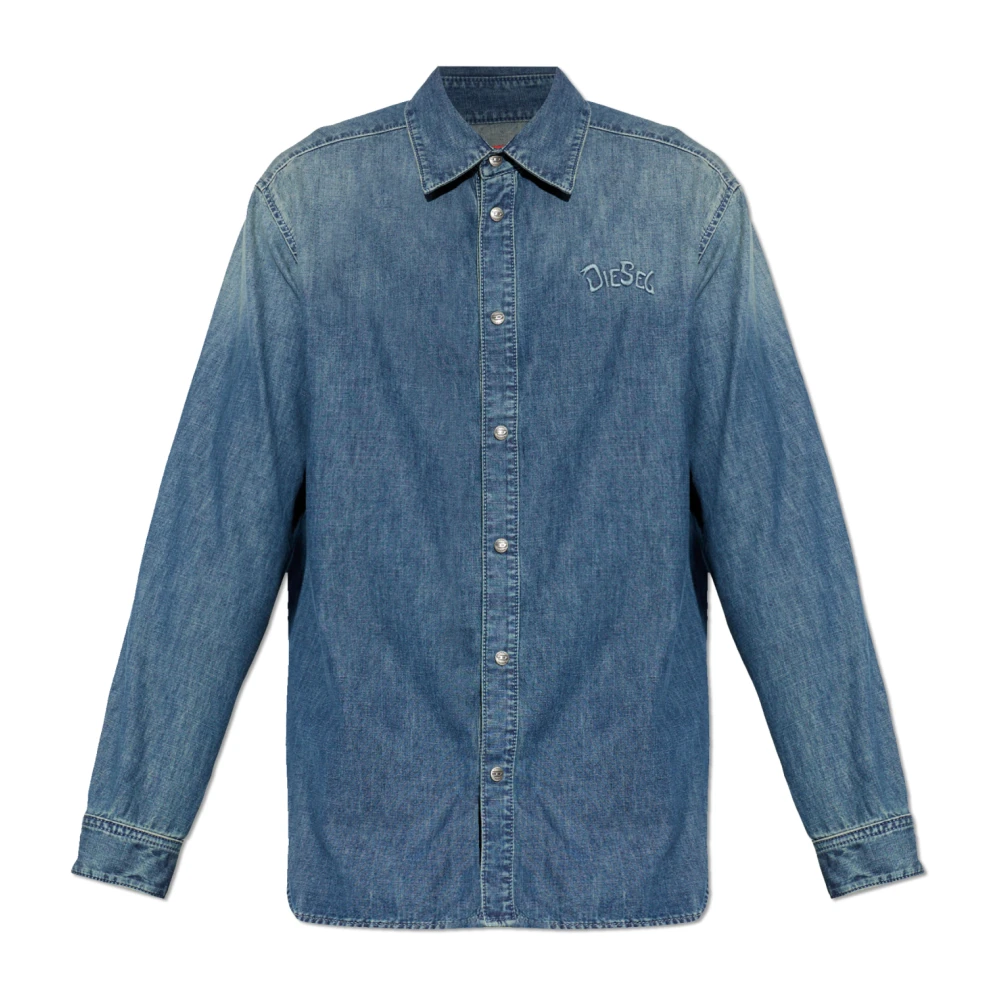 Diesel Uomo Blu Magliette, Xl, New,