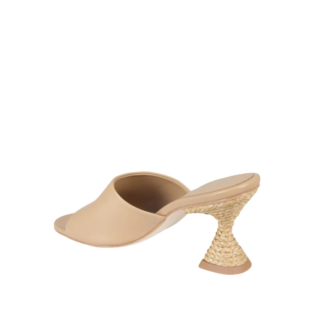 Paloma Barceló Heeled Mules Brown Dames