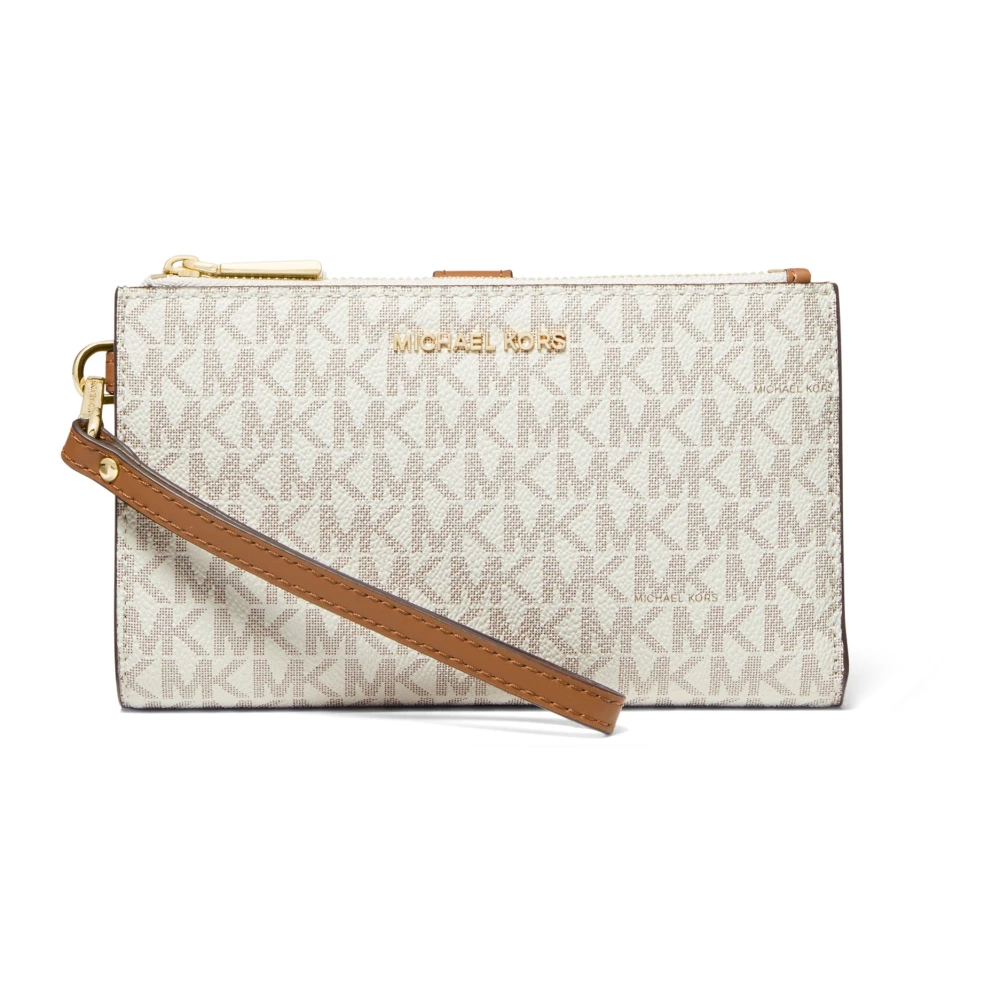 Michael Kors Women's Beige Wallets & Cardholders, One Size, Pochette Jet Set