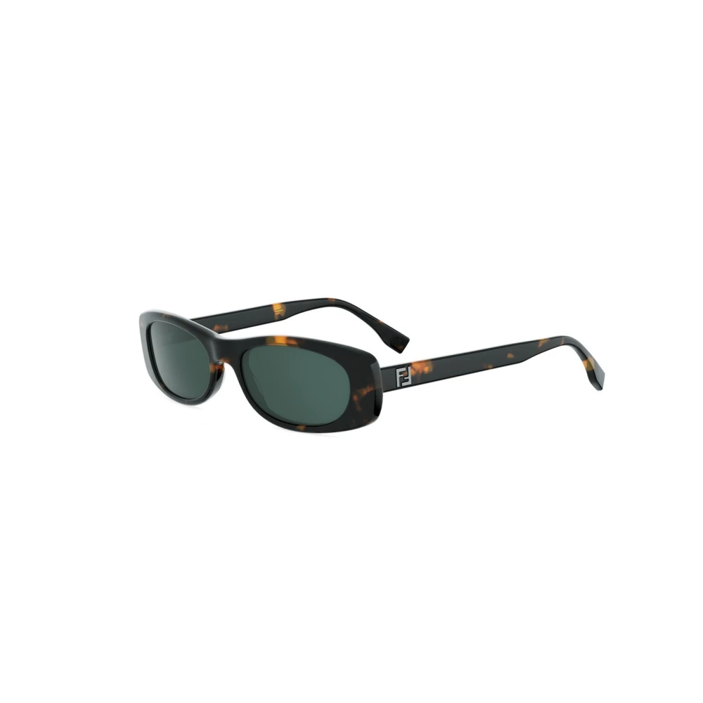 Fendi Men's Brown Ff Squared Sunglasses - Sunglasses - 53 Mm - Accessories