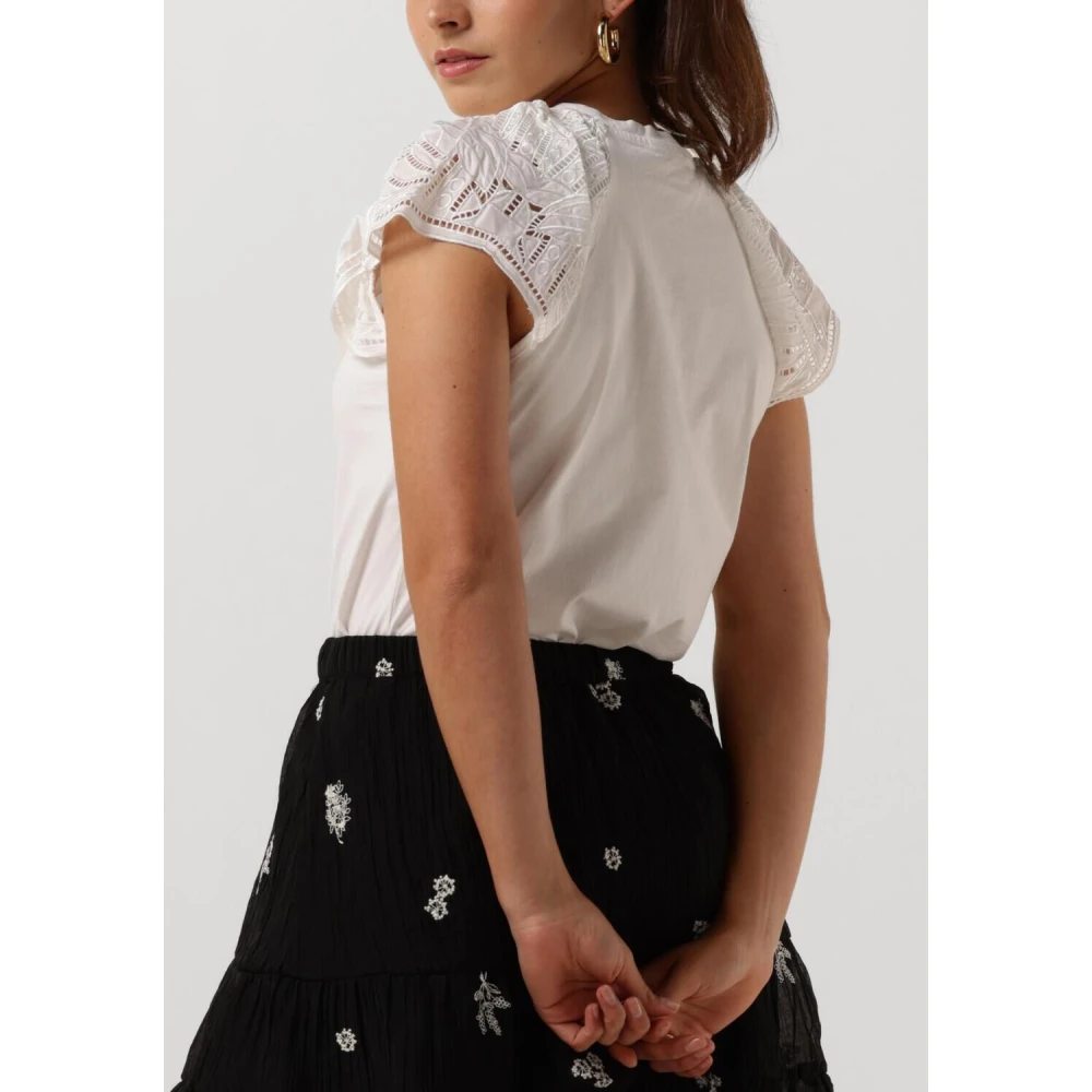 Object Witte Zomer Top White Dames