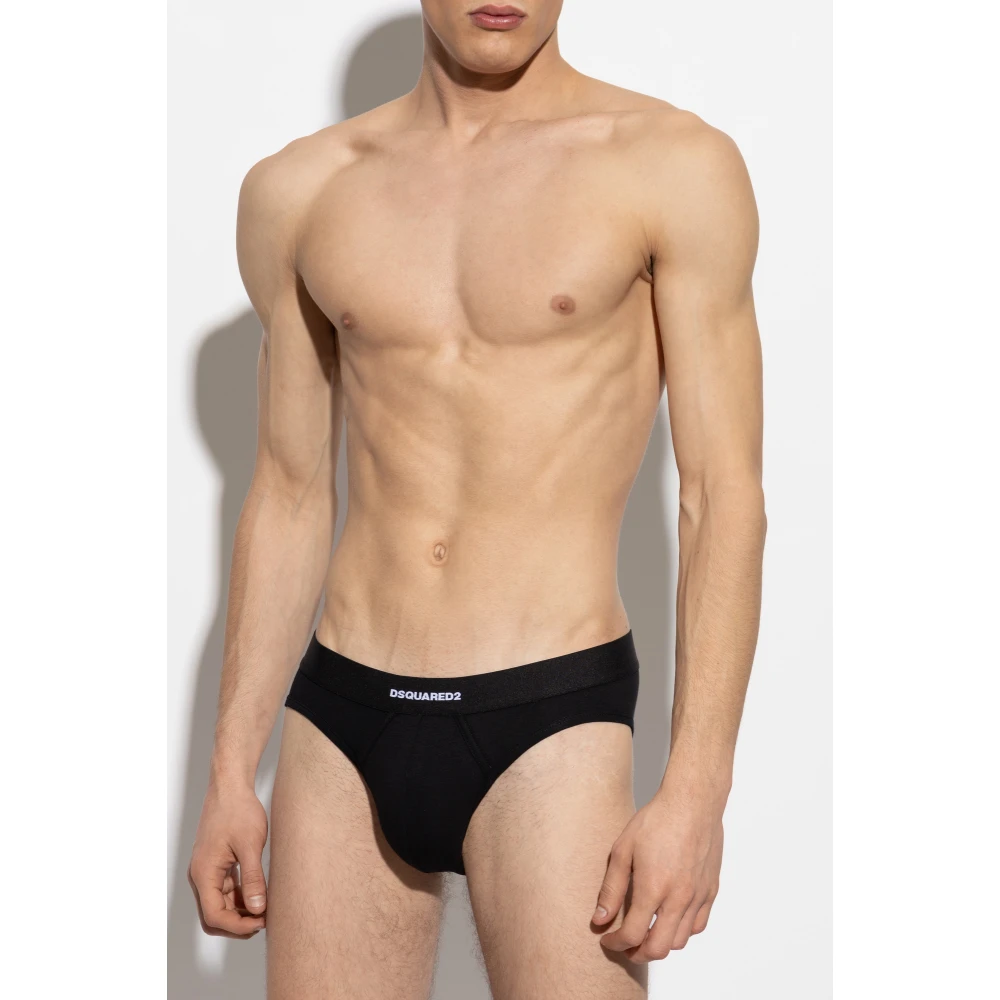 Dsquared2 Twee-pack slips Black Heren