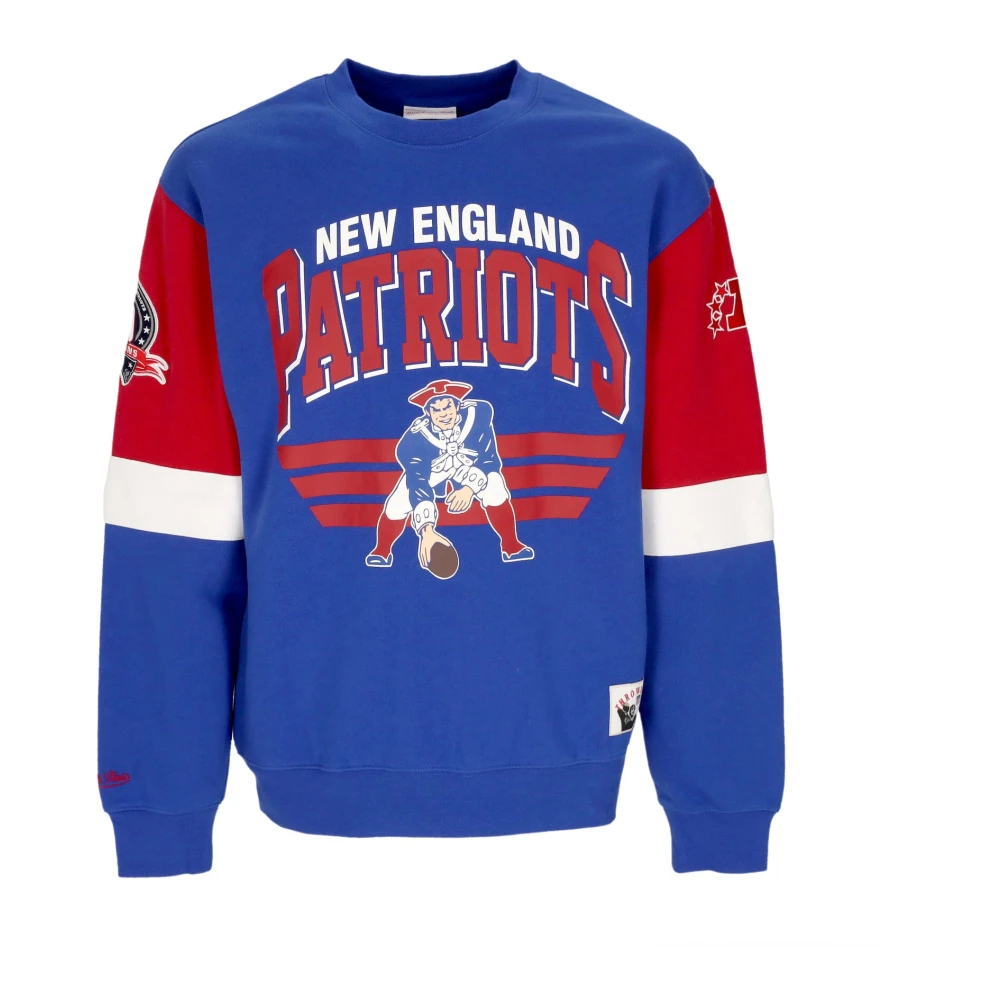 Mitchell & Ness Men's New England Patriots Crewneck Sweatshirt